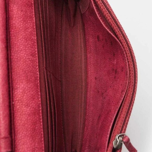 Chanel Red Quilted Matte Caviar Leather 2.55 Reissue WOC Clutch Bag - Picture 8 of 12